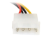 StarTech.com 6in 4 Pin LP4 to Right Angle SATA Power Cable Adapter - Närbild